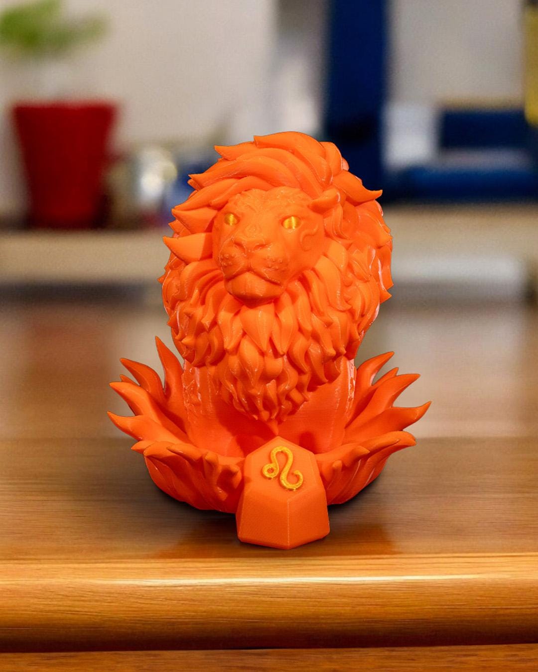Leo Zodiac Statue