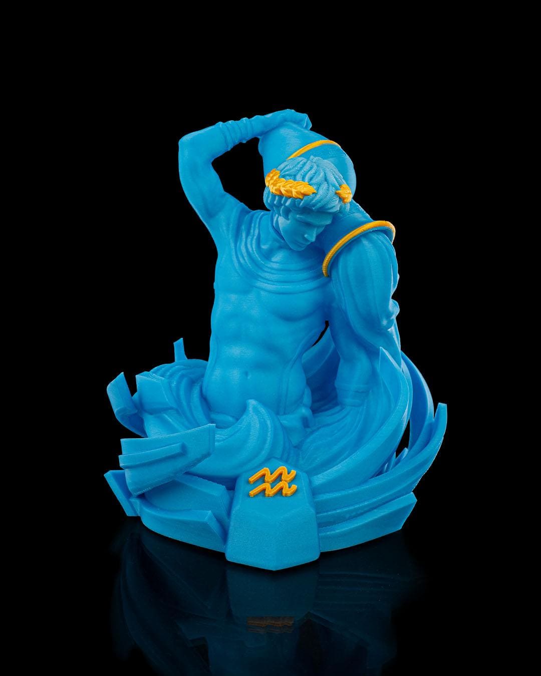 Aquarius Zodiac Statue