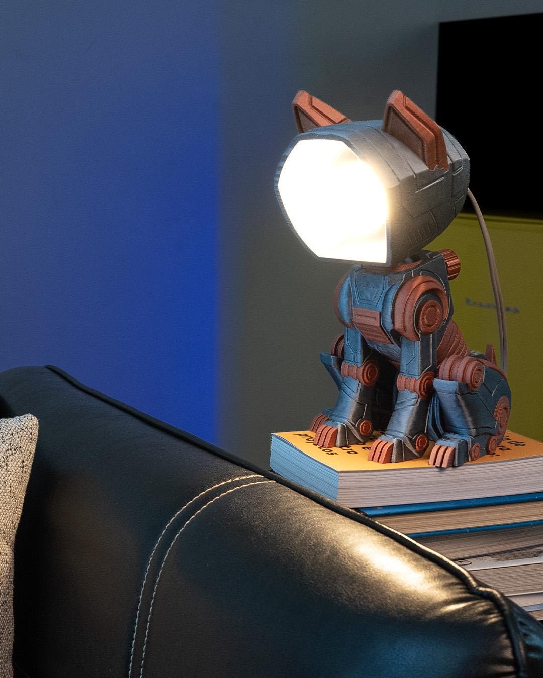 Mecha Dog - Table Lamp