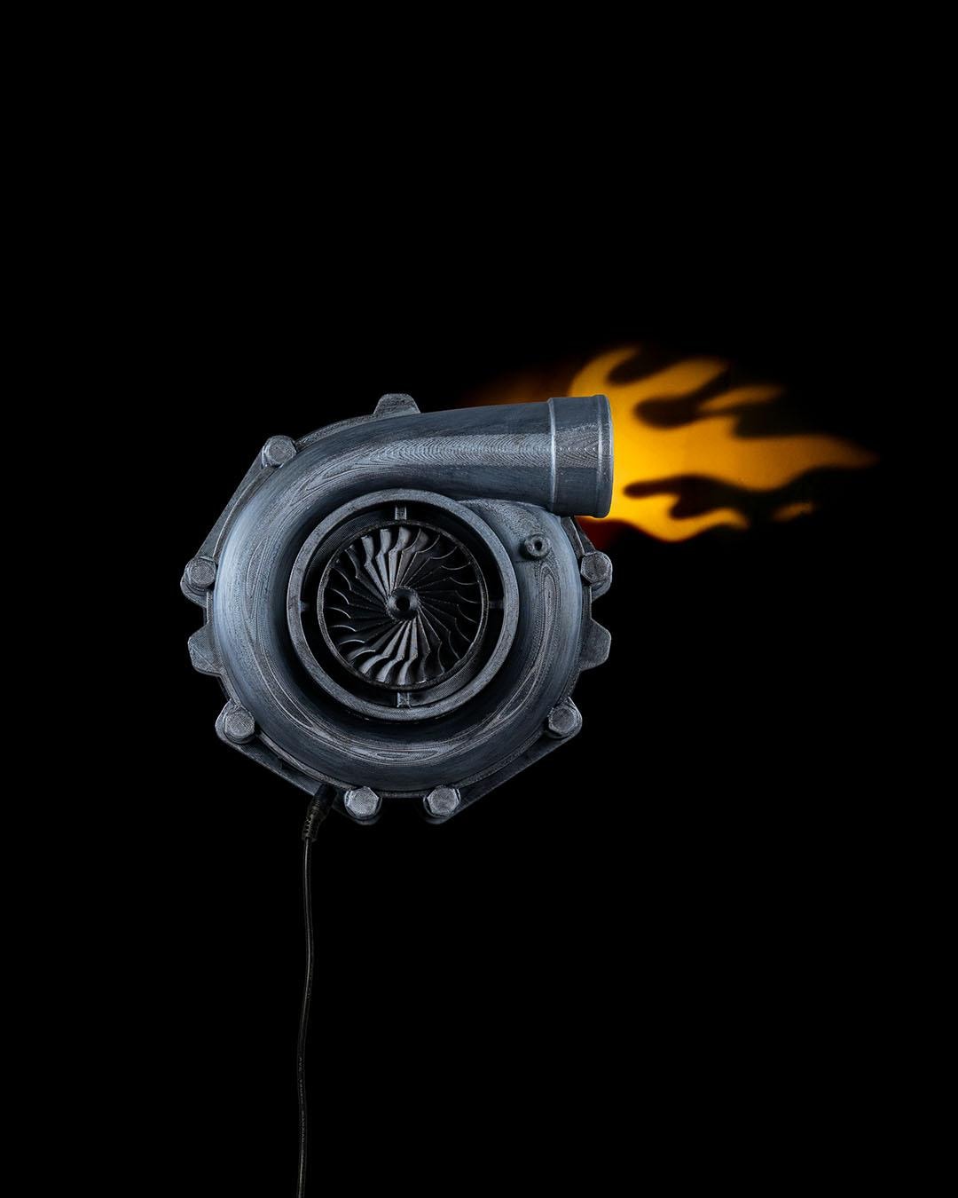Turbo Inferno Wall Lamp