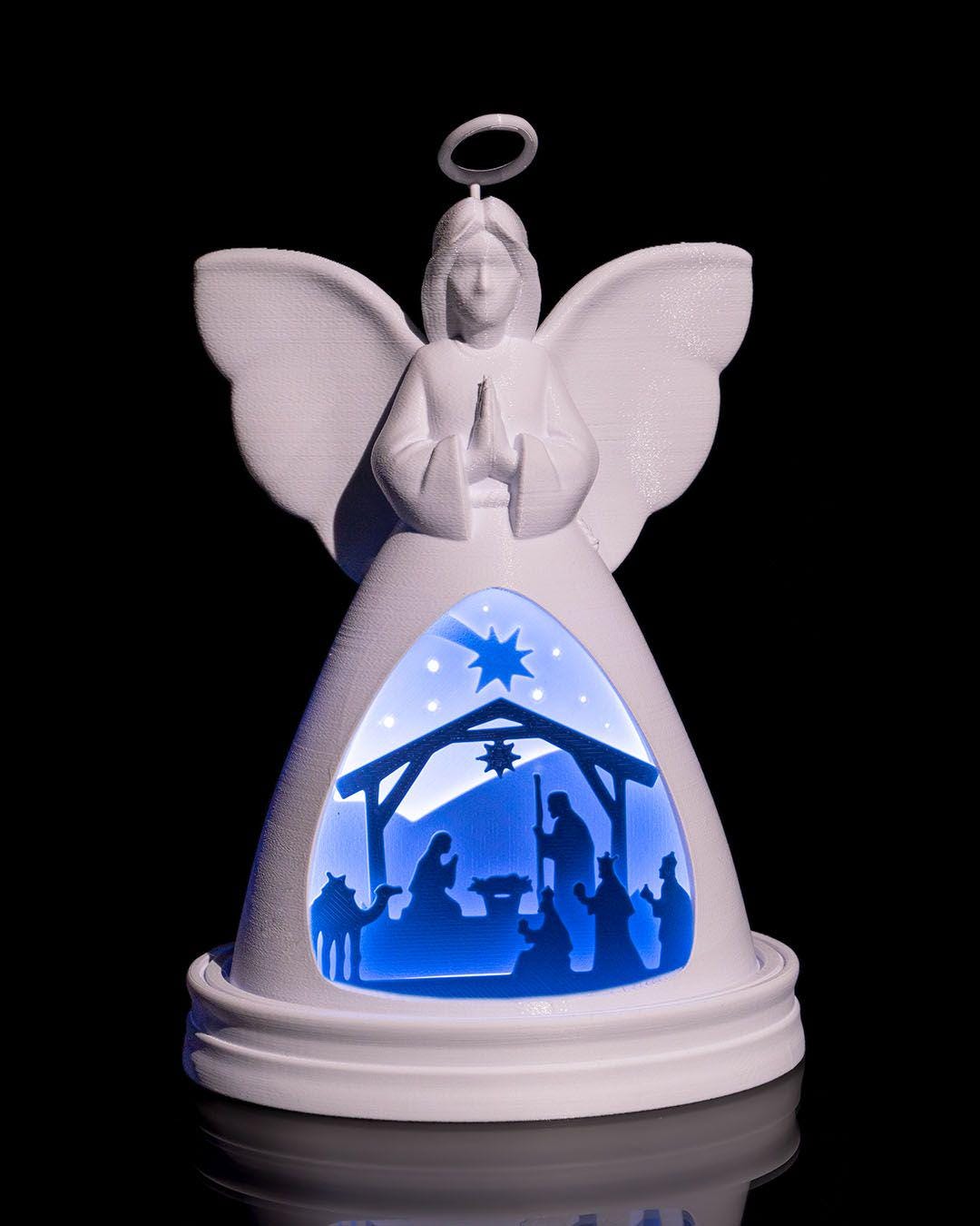 Christmas Angel Decor Light