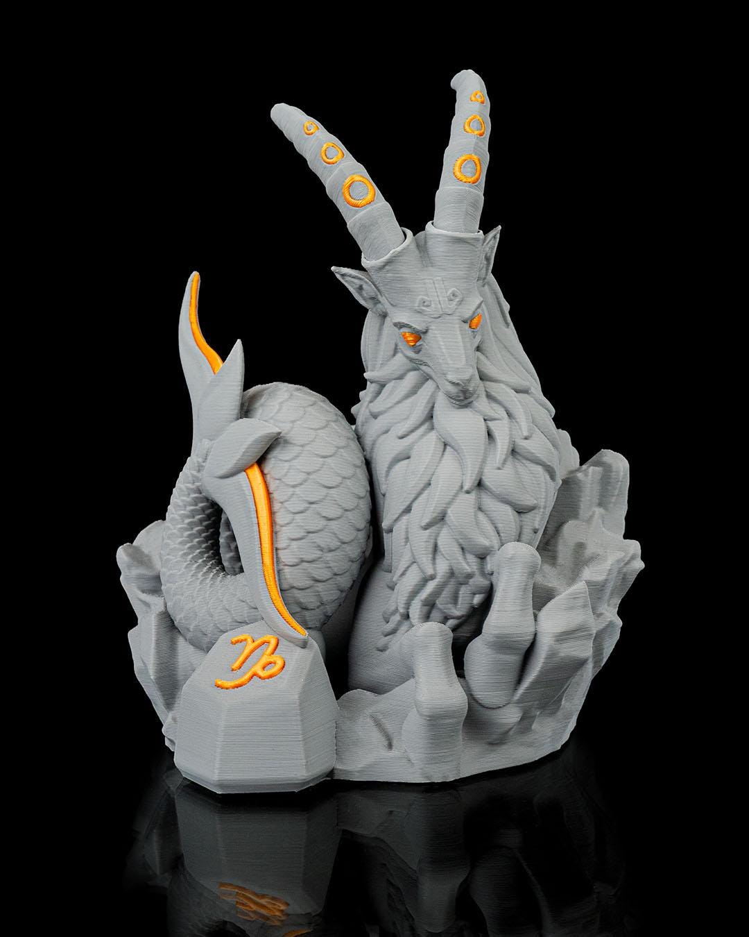 Capricorn Zodiac Statue