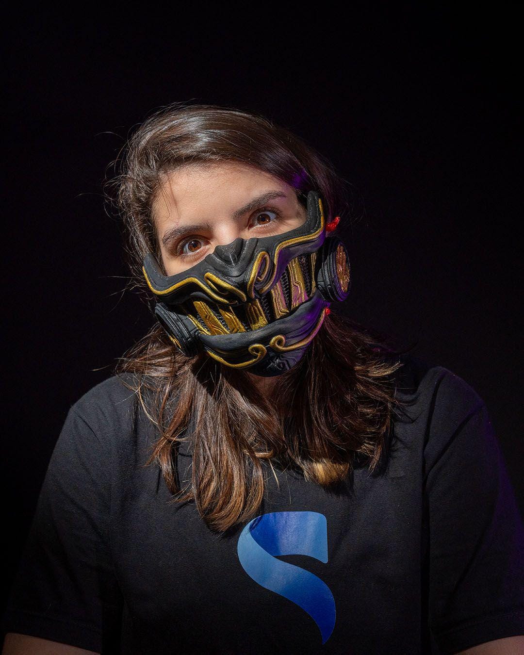 Cyber Samurai Mask