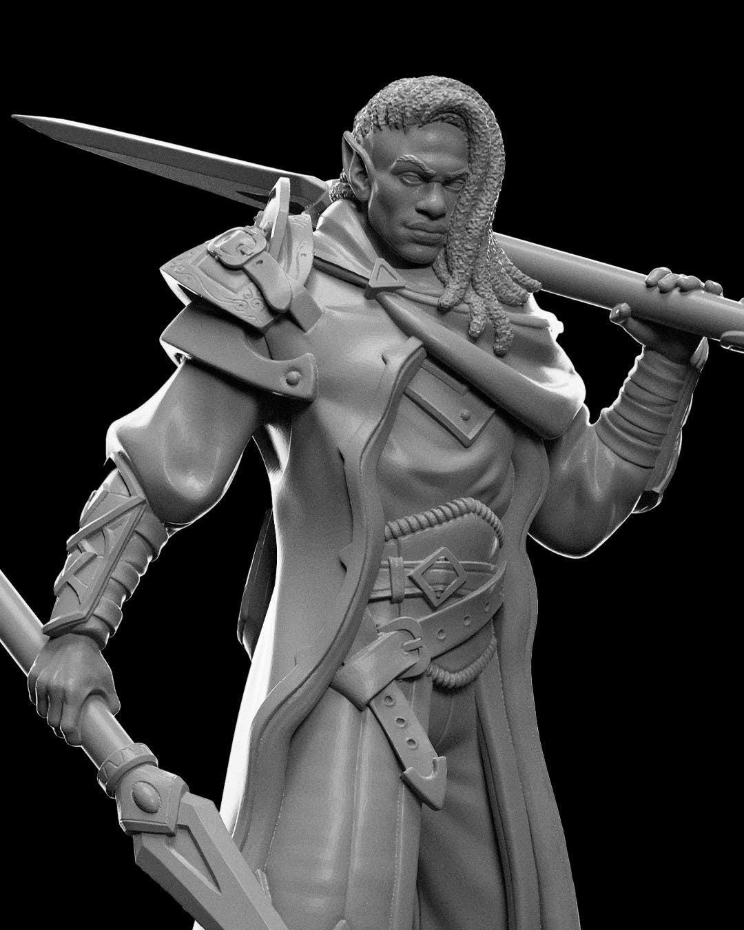 Nightblade - Varyth Drow - Miniature