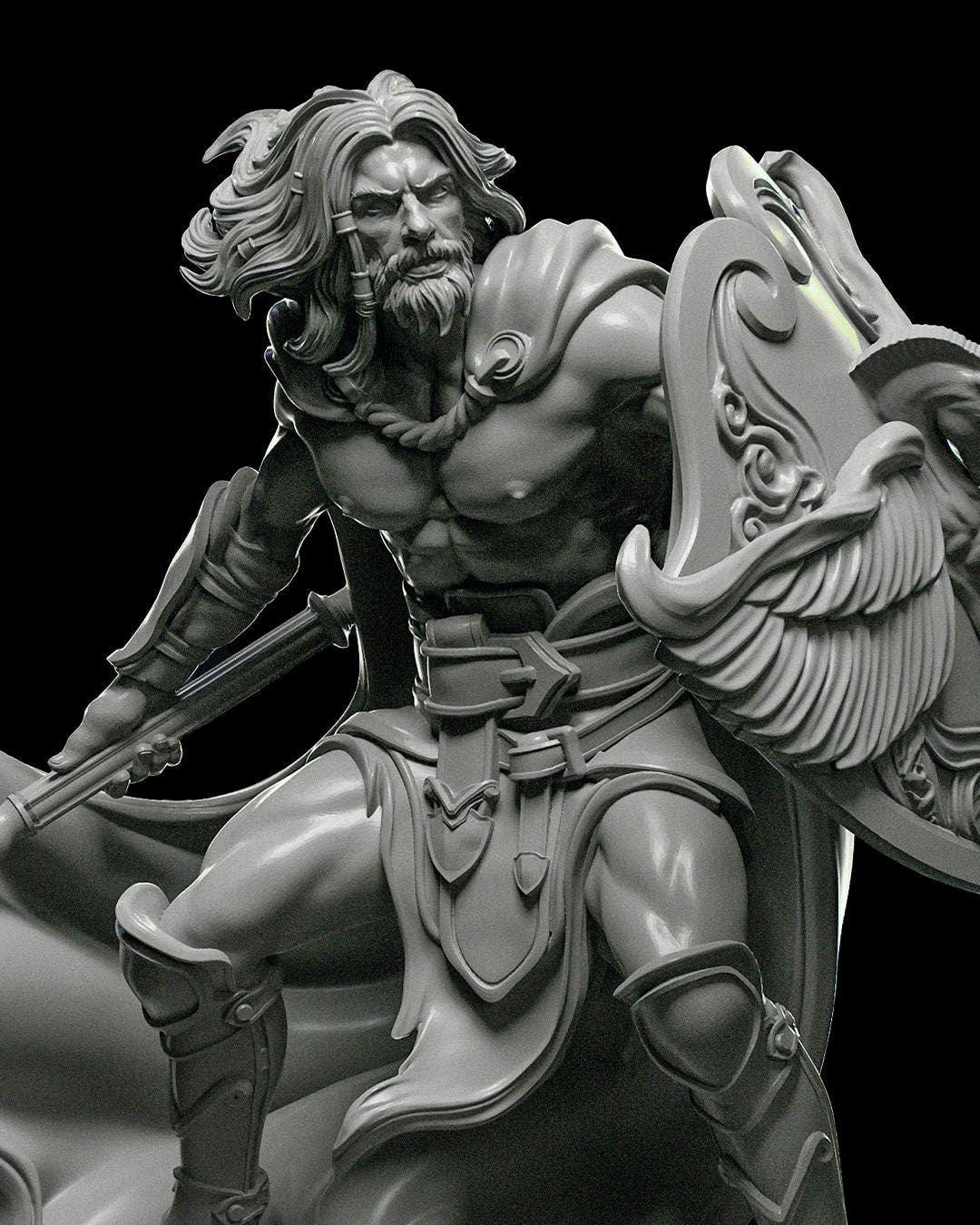 Dead End - Maraad, the Beast Tamer set of 2 - Miniature