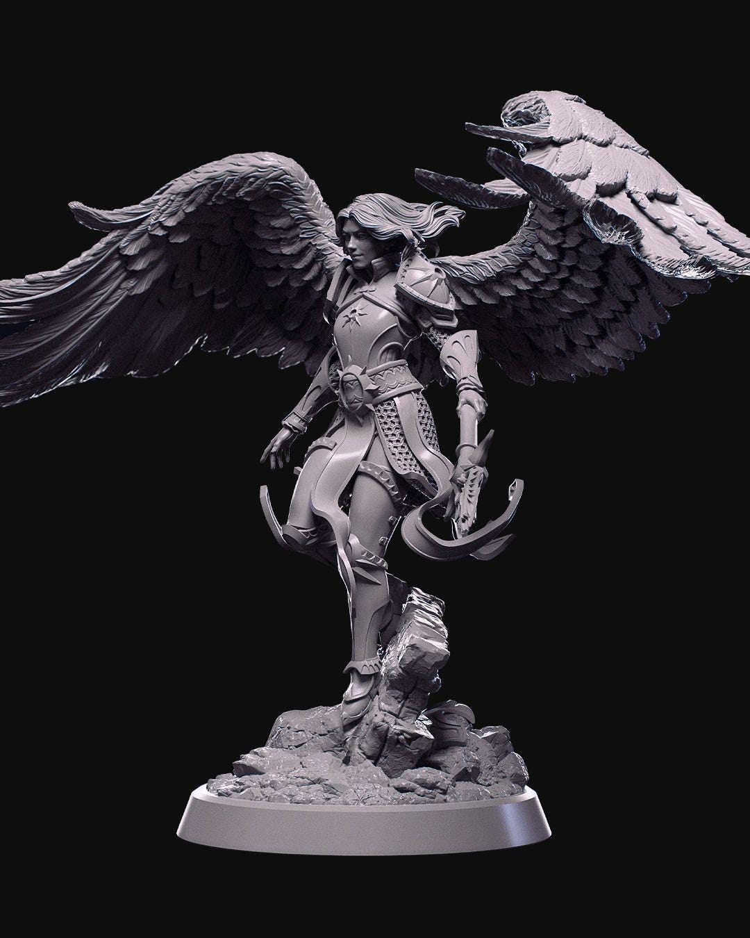 Demons of the Holy Abbey - Dianna, the Lightbringer - Miniature