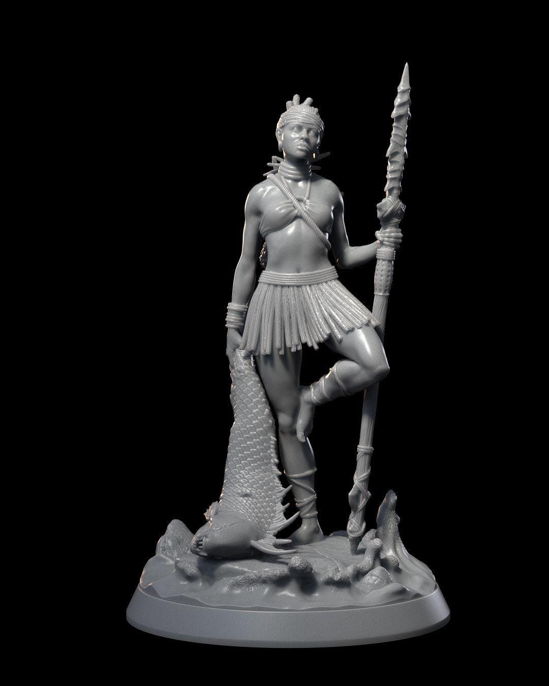 A Tale From the Deep - Chieftain Naomi - Miniature