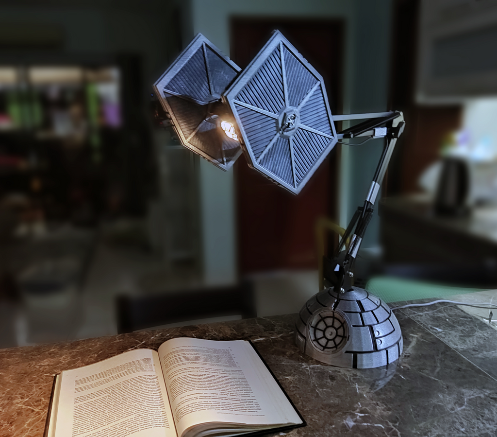 Tie Fighter Desk Lamp Kit