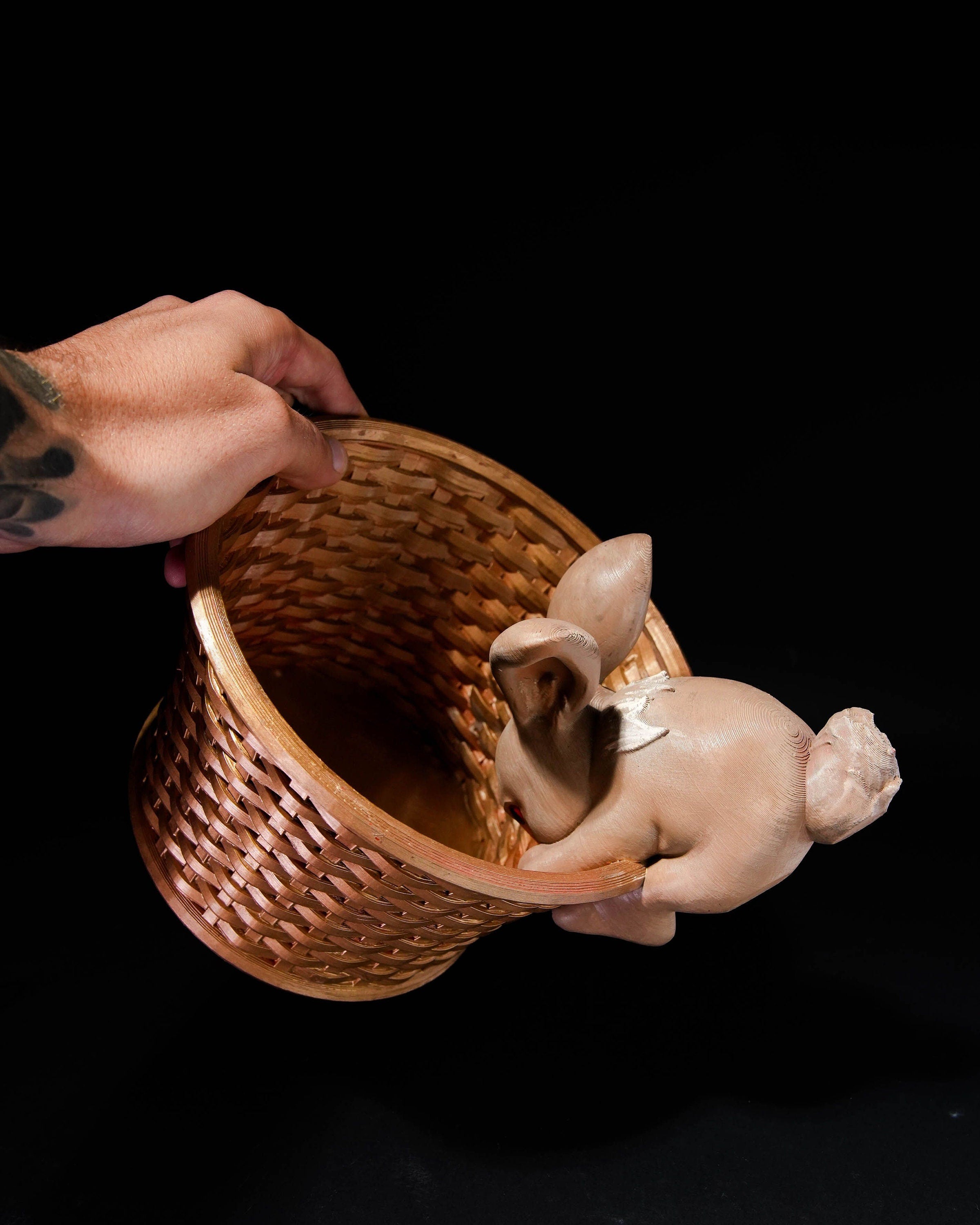 Easter Bunny Baskets - Curious Bunny