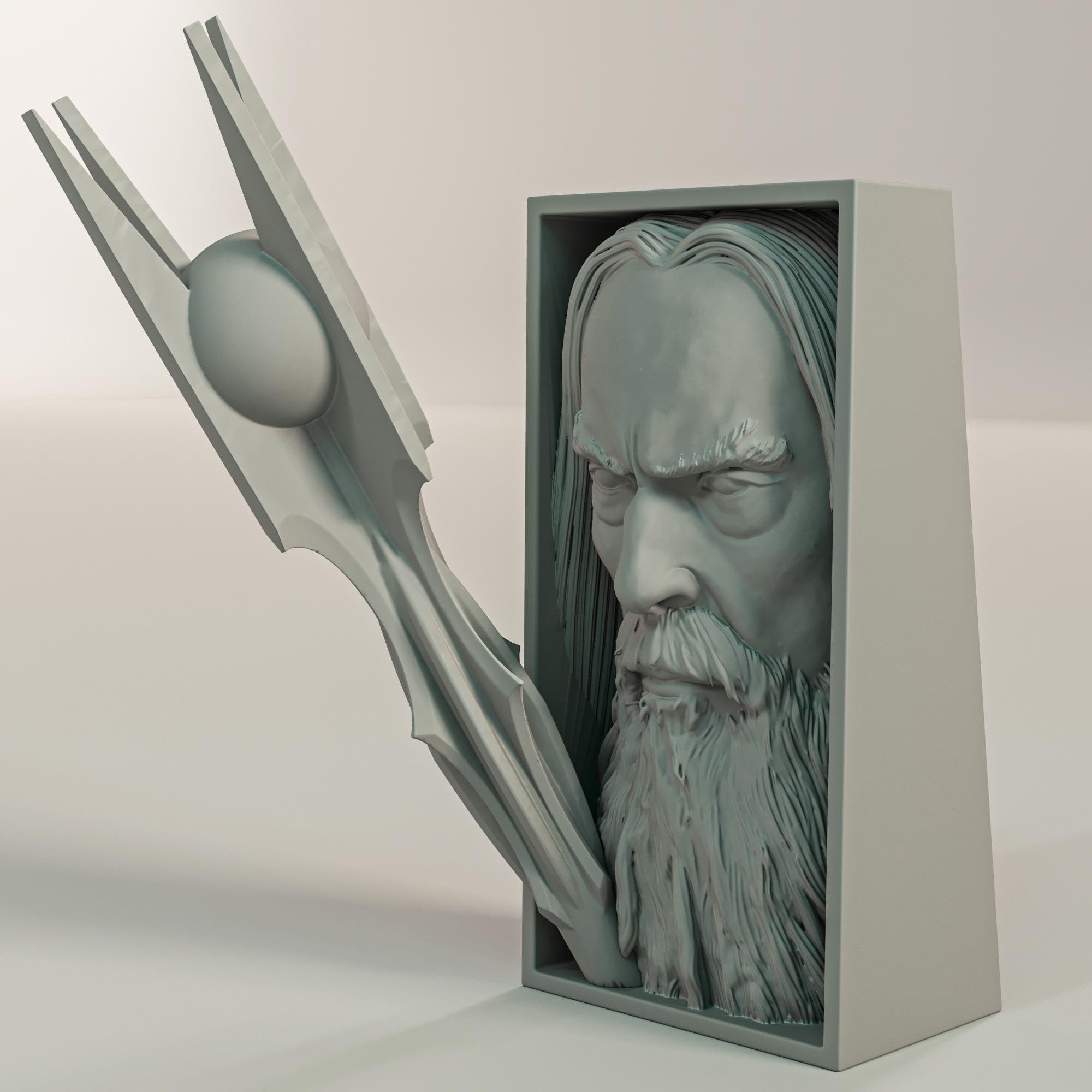 Saruman Book Nook and Wall mount