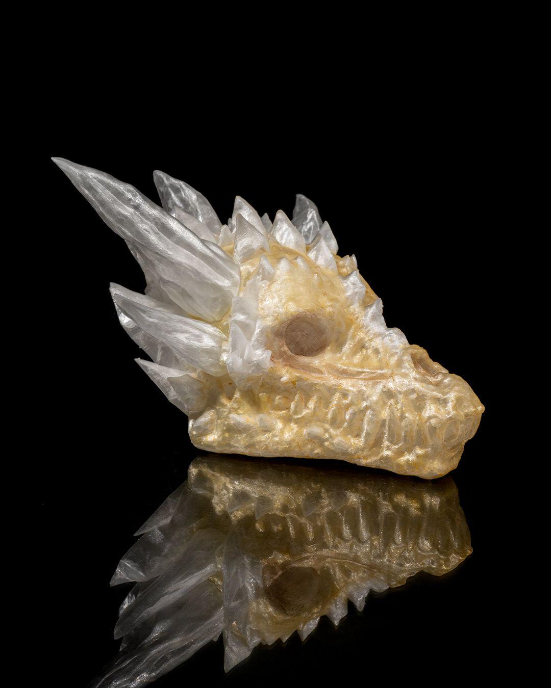 Diamond Dragon Skull