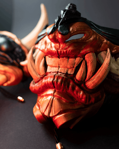 Samurai Mask: 3D Printed Cosplay Mask