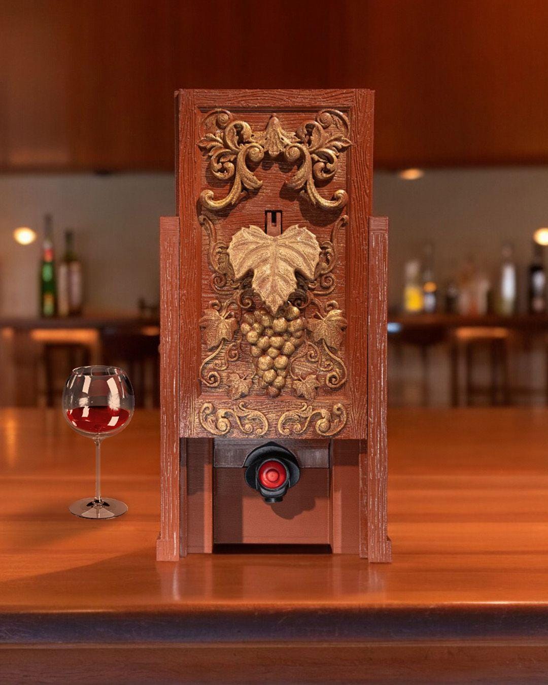 Vineyard Classic Wine Bag Dispenser