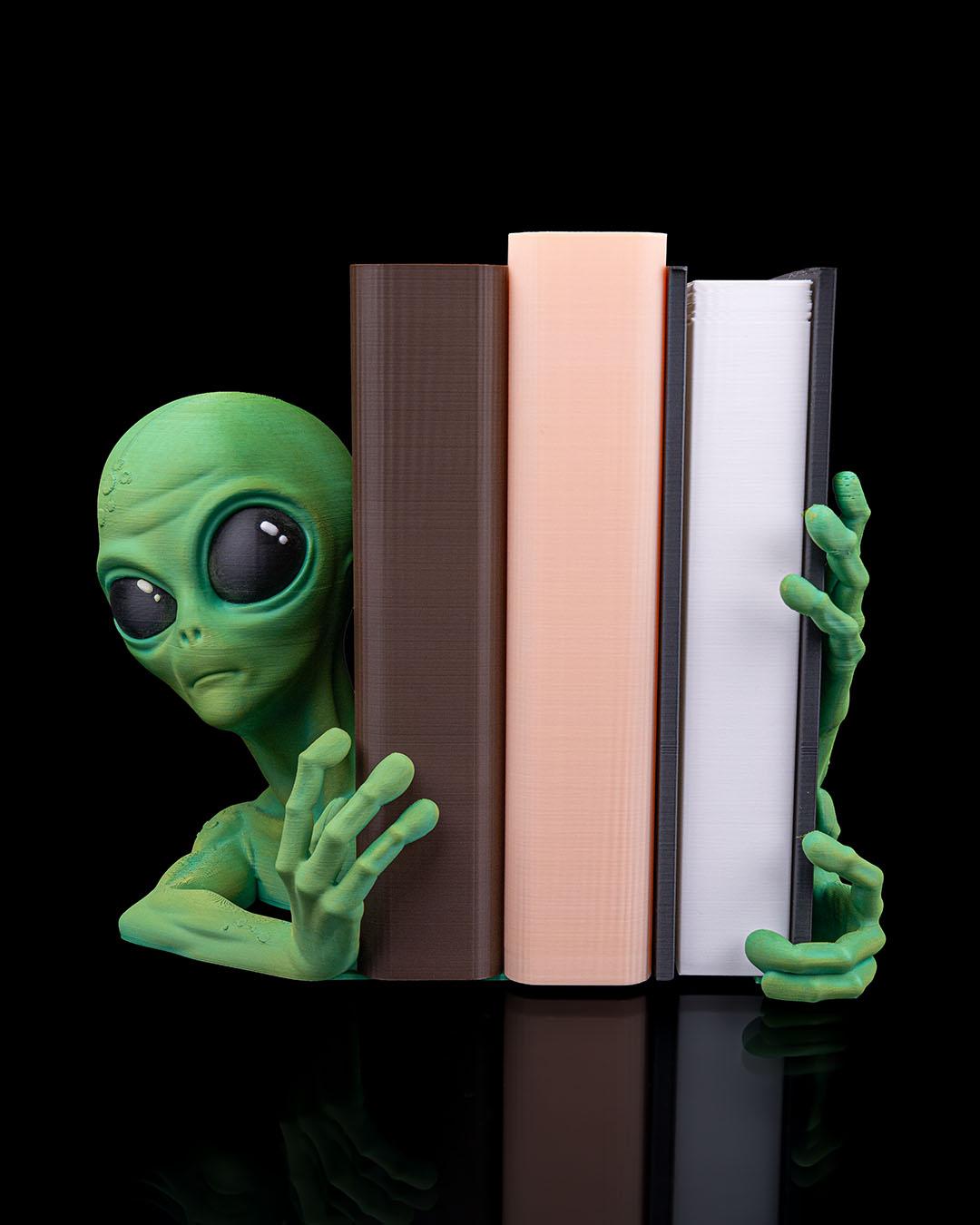 Shelf invader Bookend
