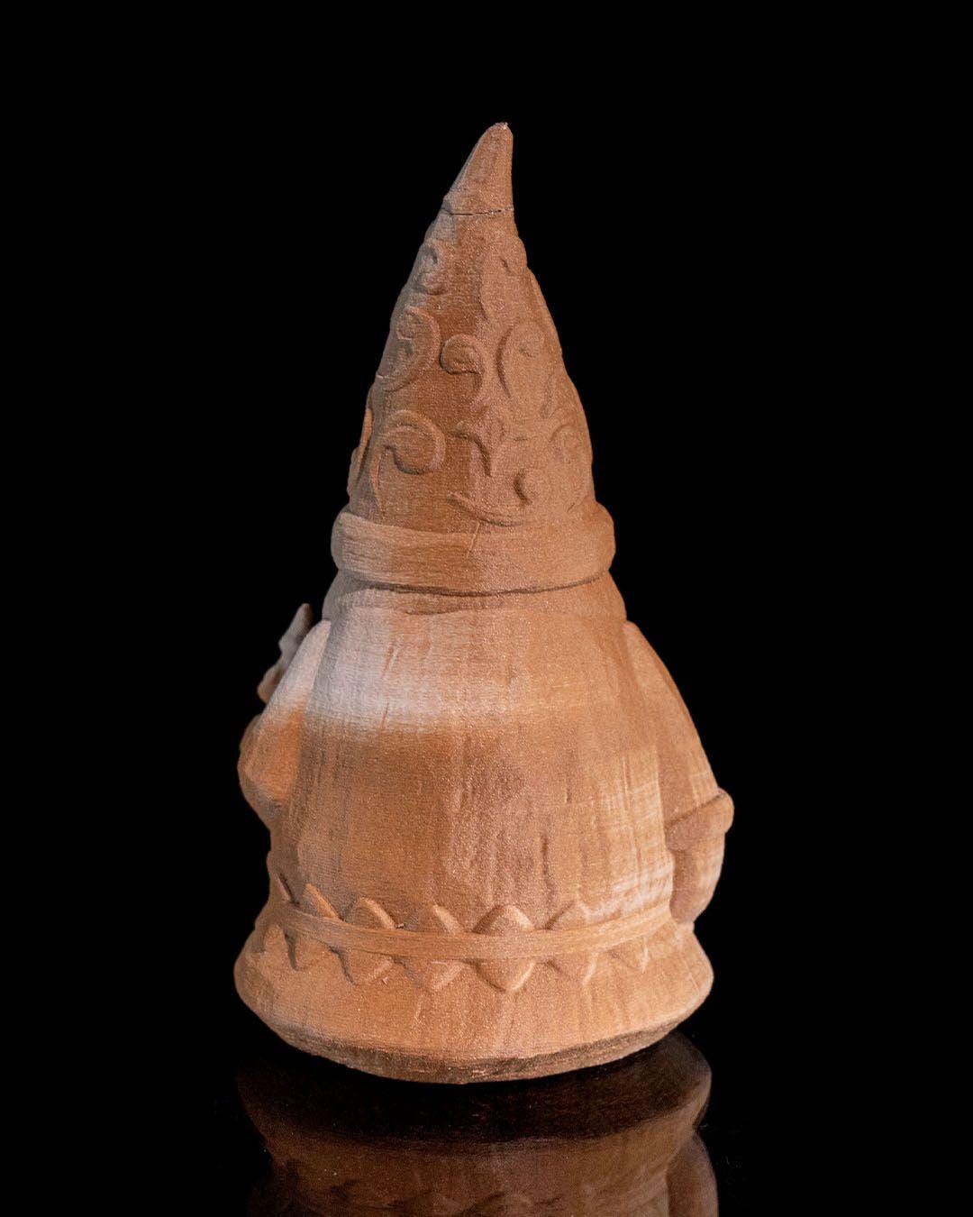 Carved Santa