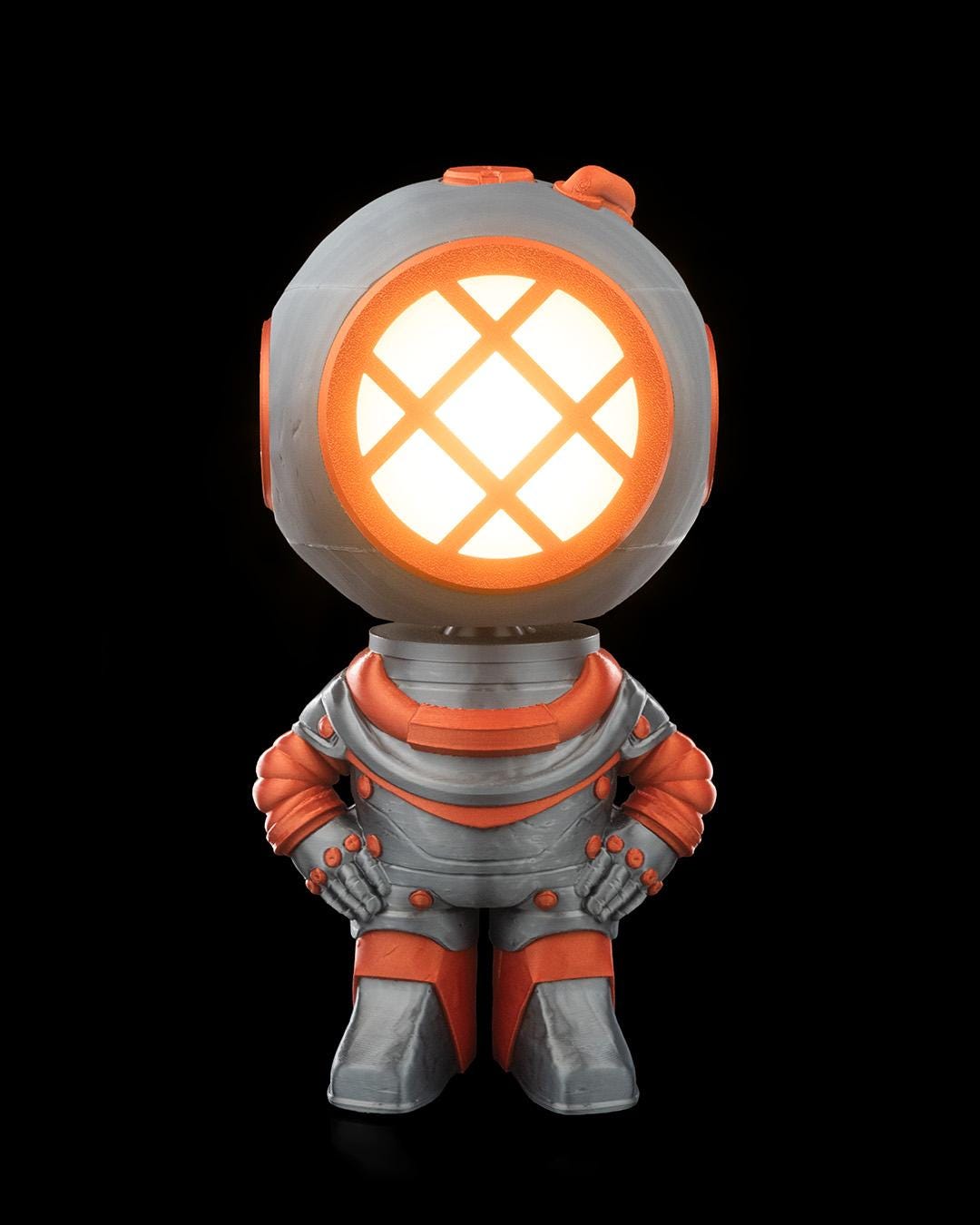 Mecha Diver - Table Lamp