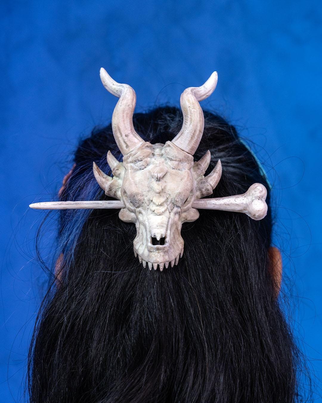 Bone Trophy Hair Pin