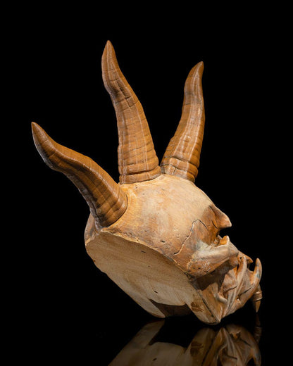 Black Dragon Skull