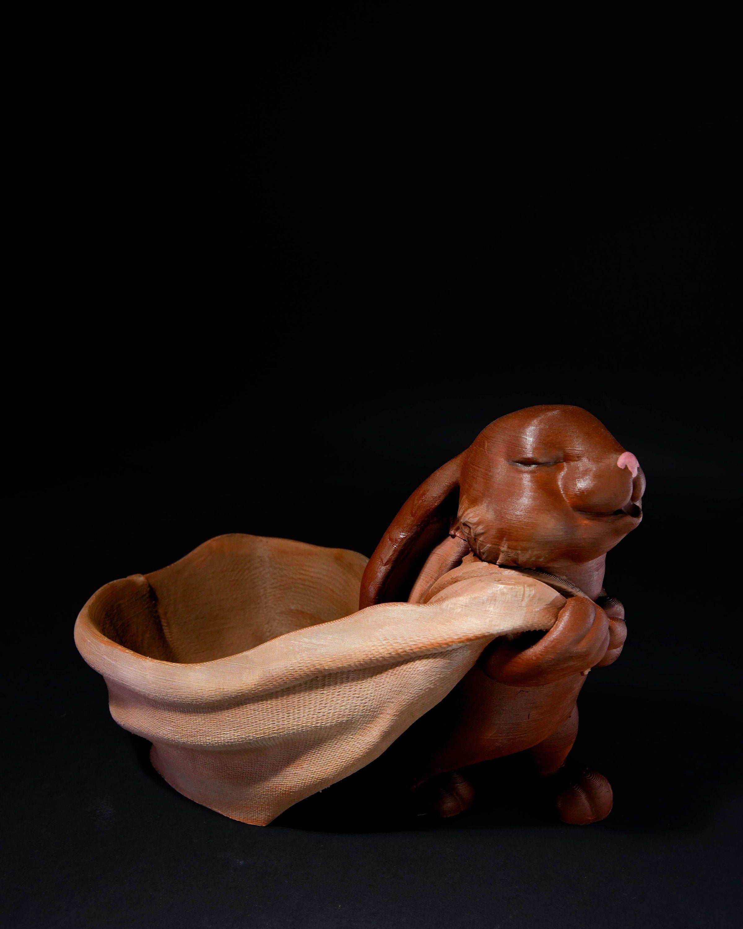 Easter Bunny Baskets - Pulling the Bag