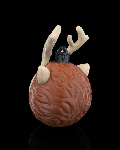 Reindeer Head Christmas Ornament