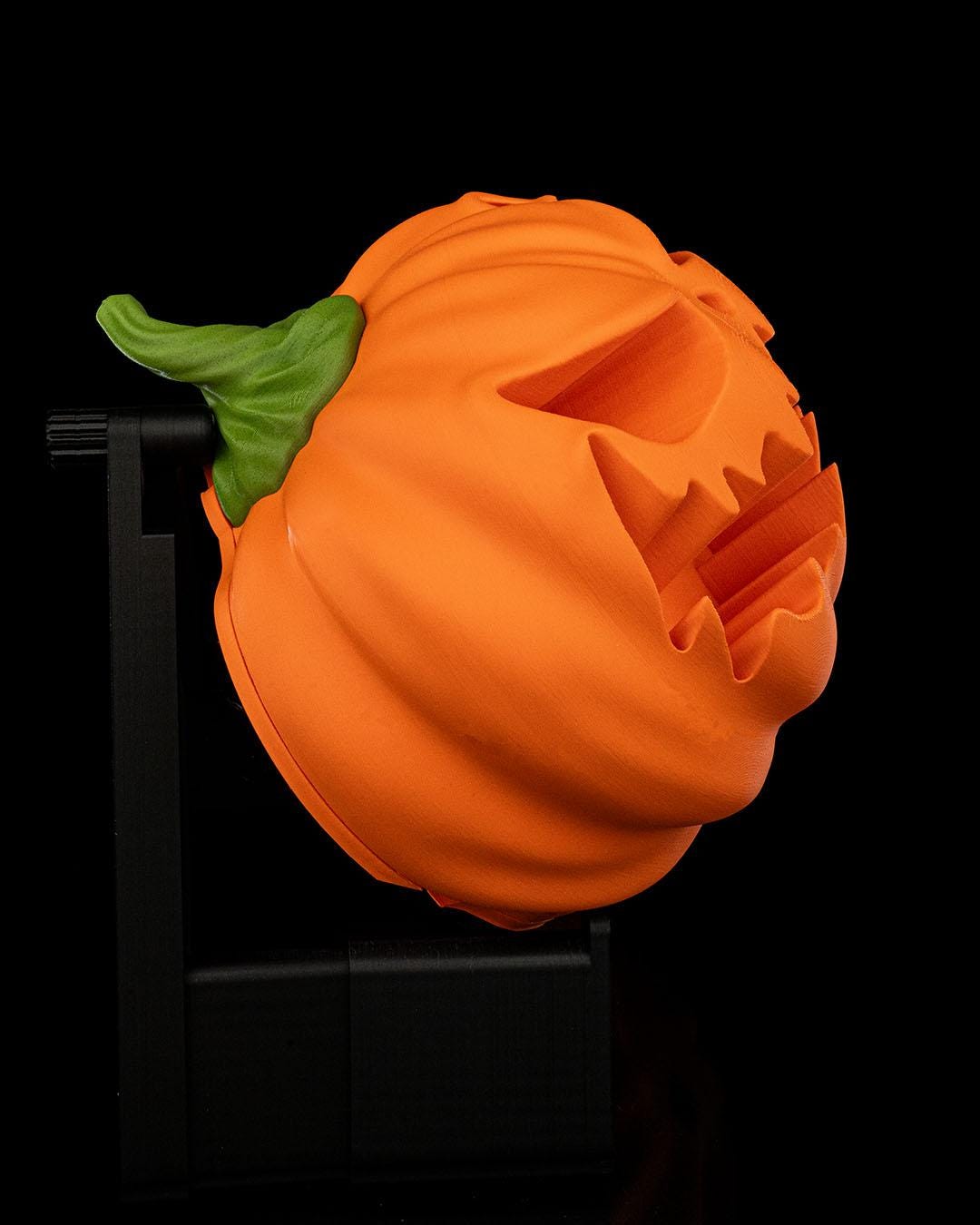 Flaming Pumpkin Wall Lamp