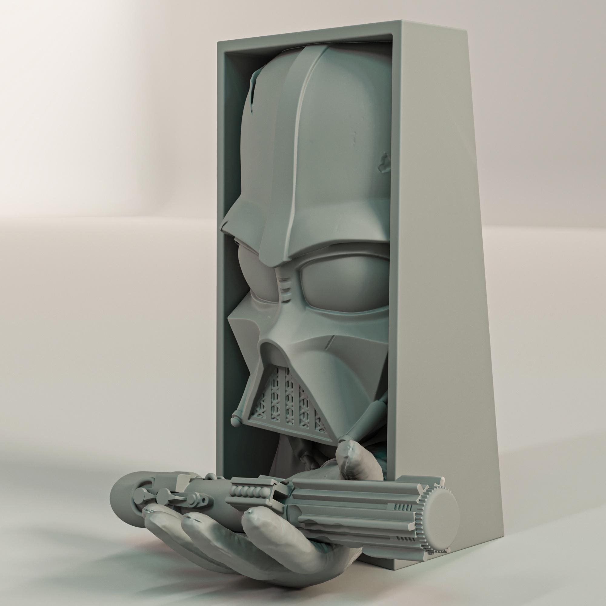 Darth Vader Book Nook and Wall Mount
