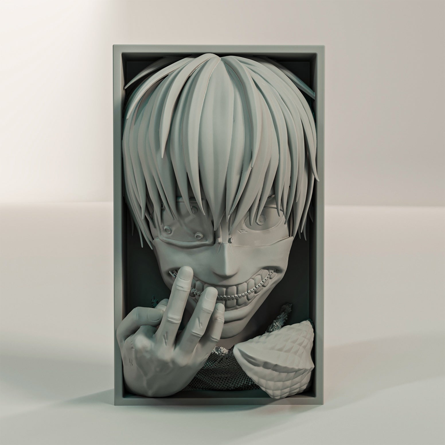 Ken Kaneki Manga Book Nook and Wall Mount