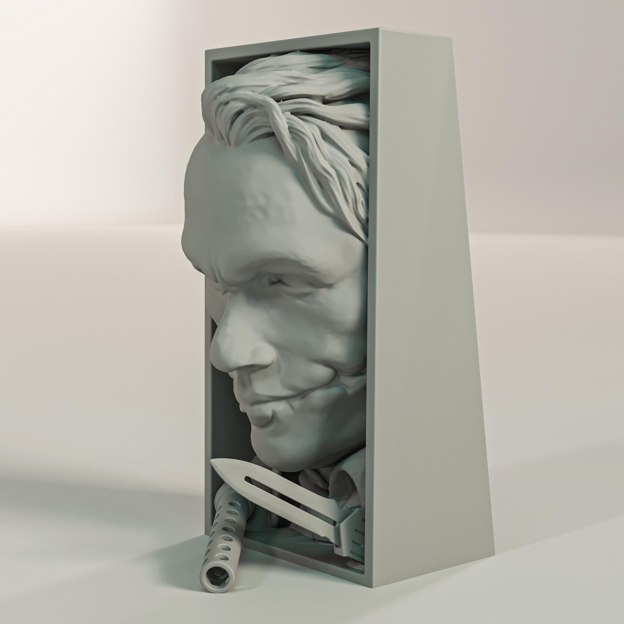 Joker Heath Ledger Book Nook and Wall mount