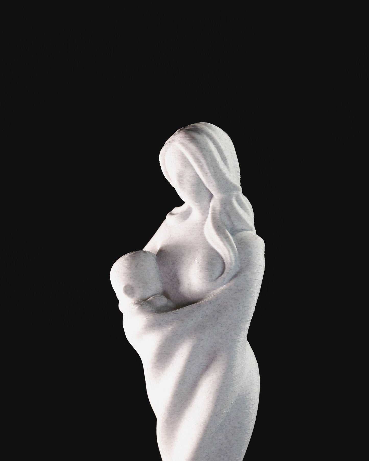 Mother and Infant Statue