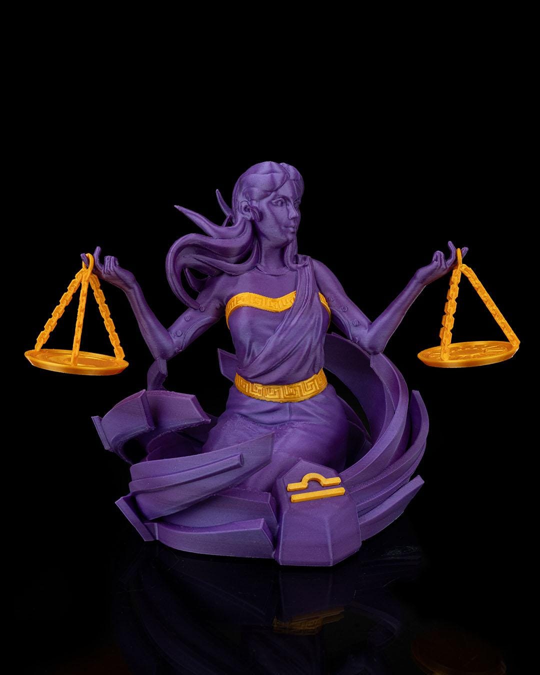 Libra Zodiac Statue