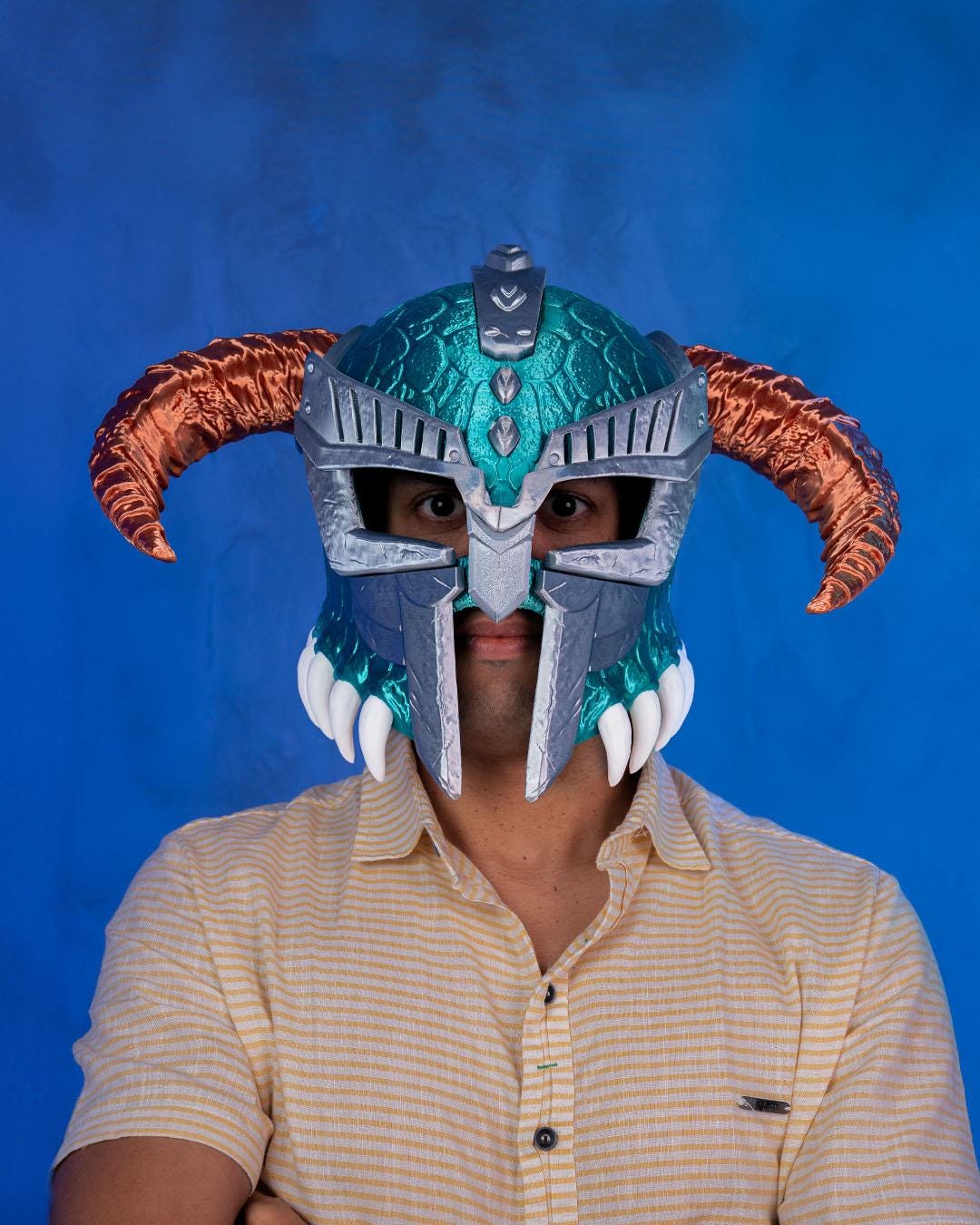 Scaled Barbarian Helmet