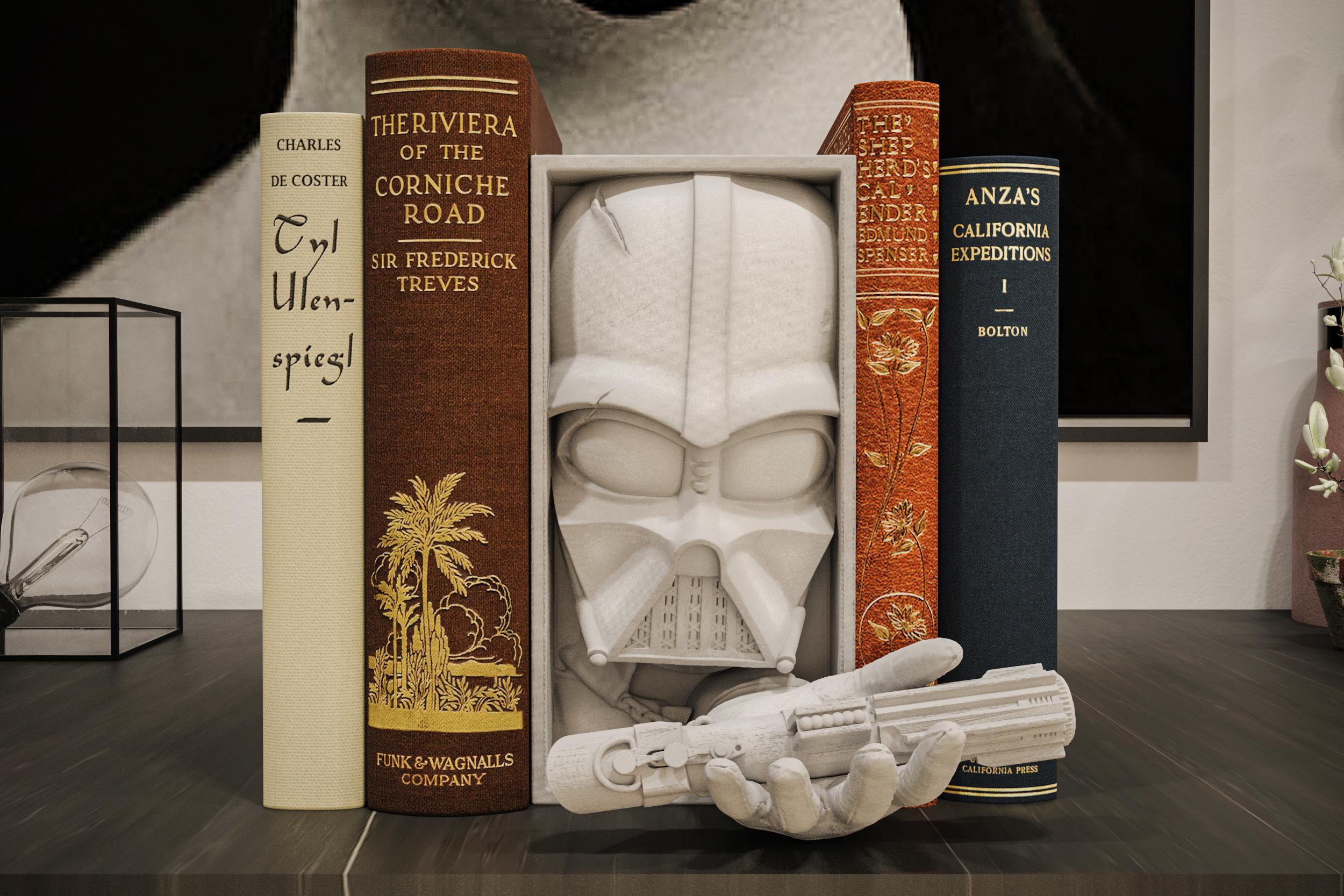 Darth Vader Book Nook and Wall Mount