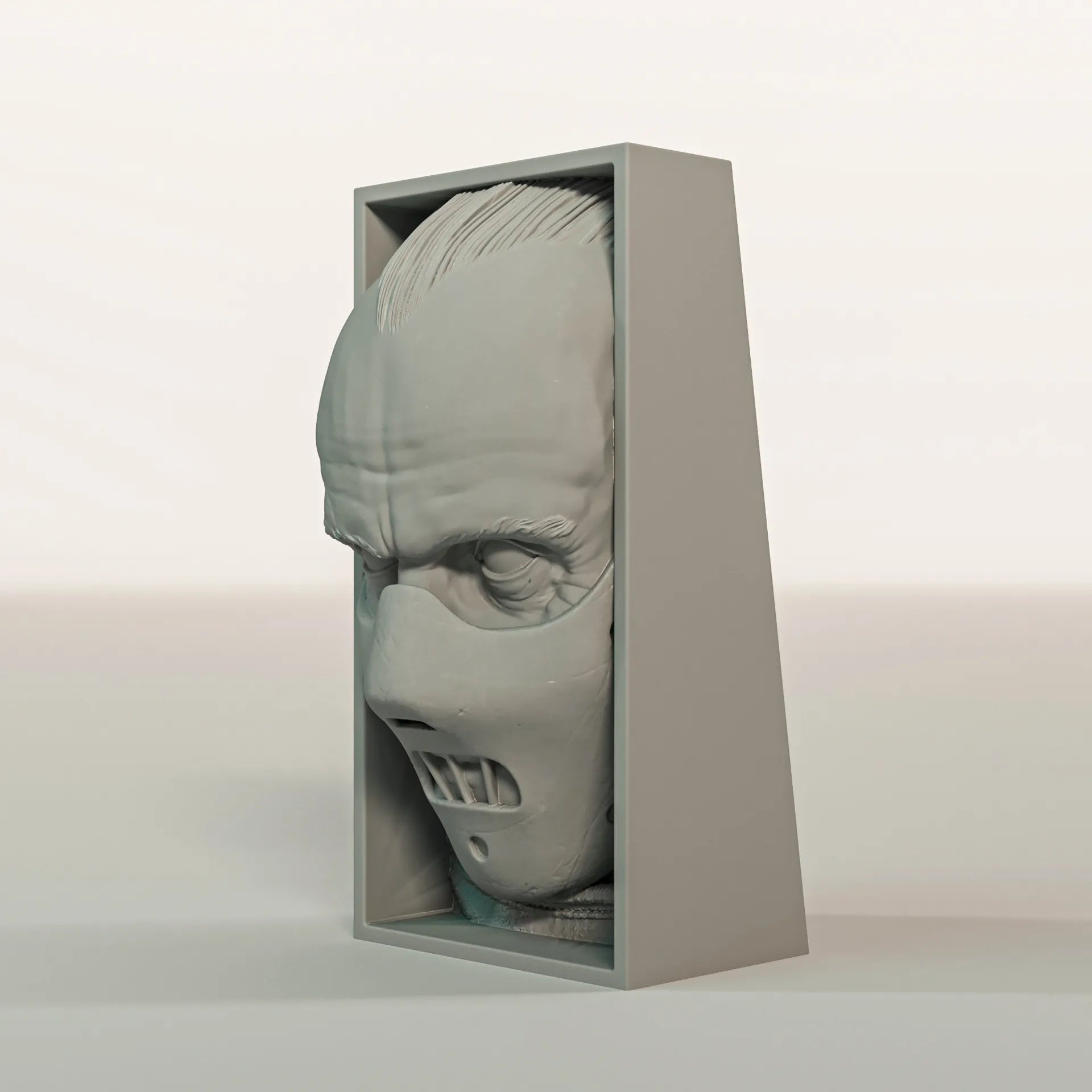 Hannibal Lector Book Nook and Wall Mount