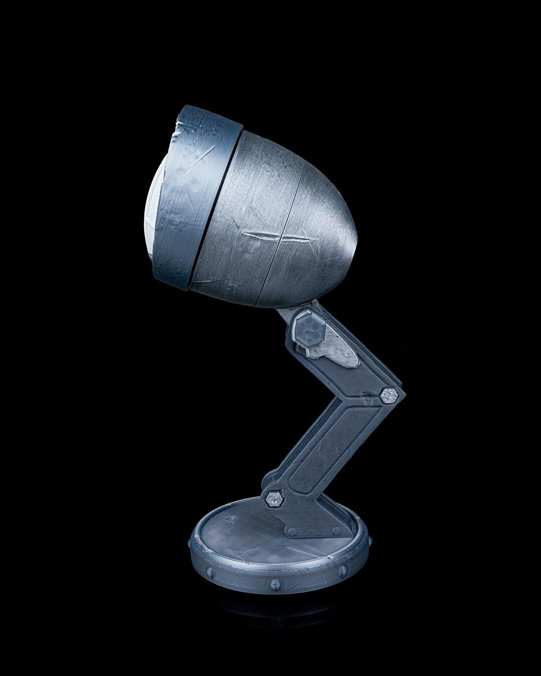 Chrome Headlight Table Lamp