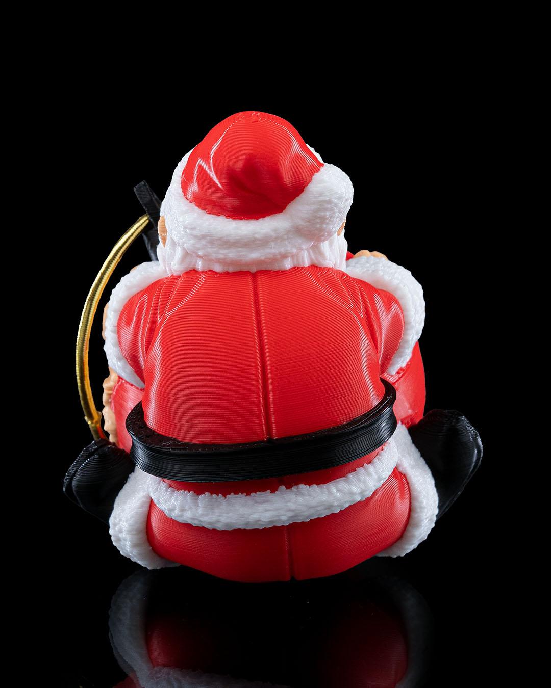 Naughty Claus Christmas Ornament