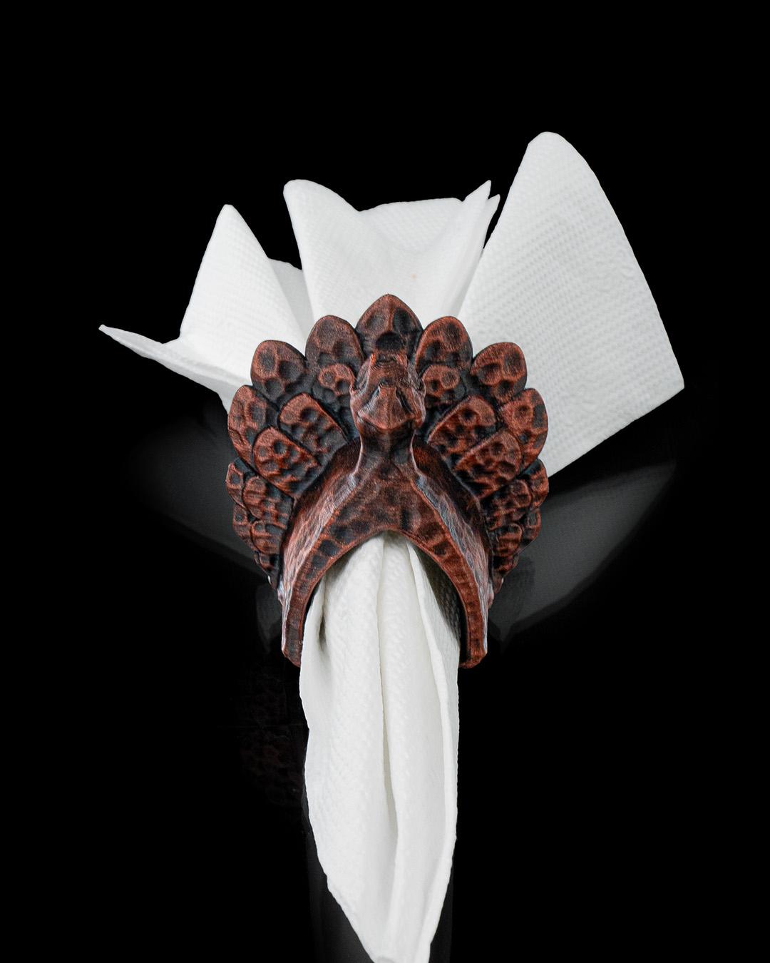 Turkey Ring Napkin Holder 6 Pack or 12 Pack