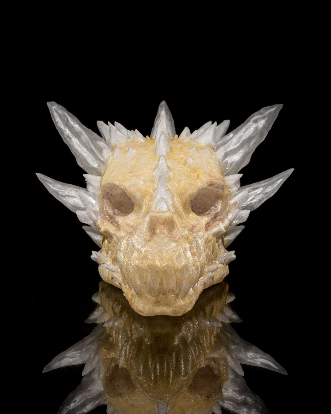 Diamond Dragon Skull