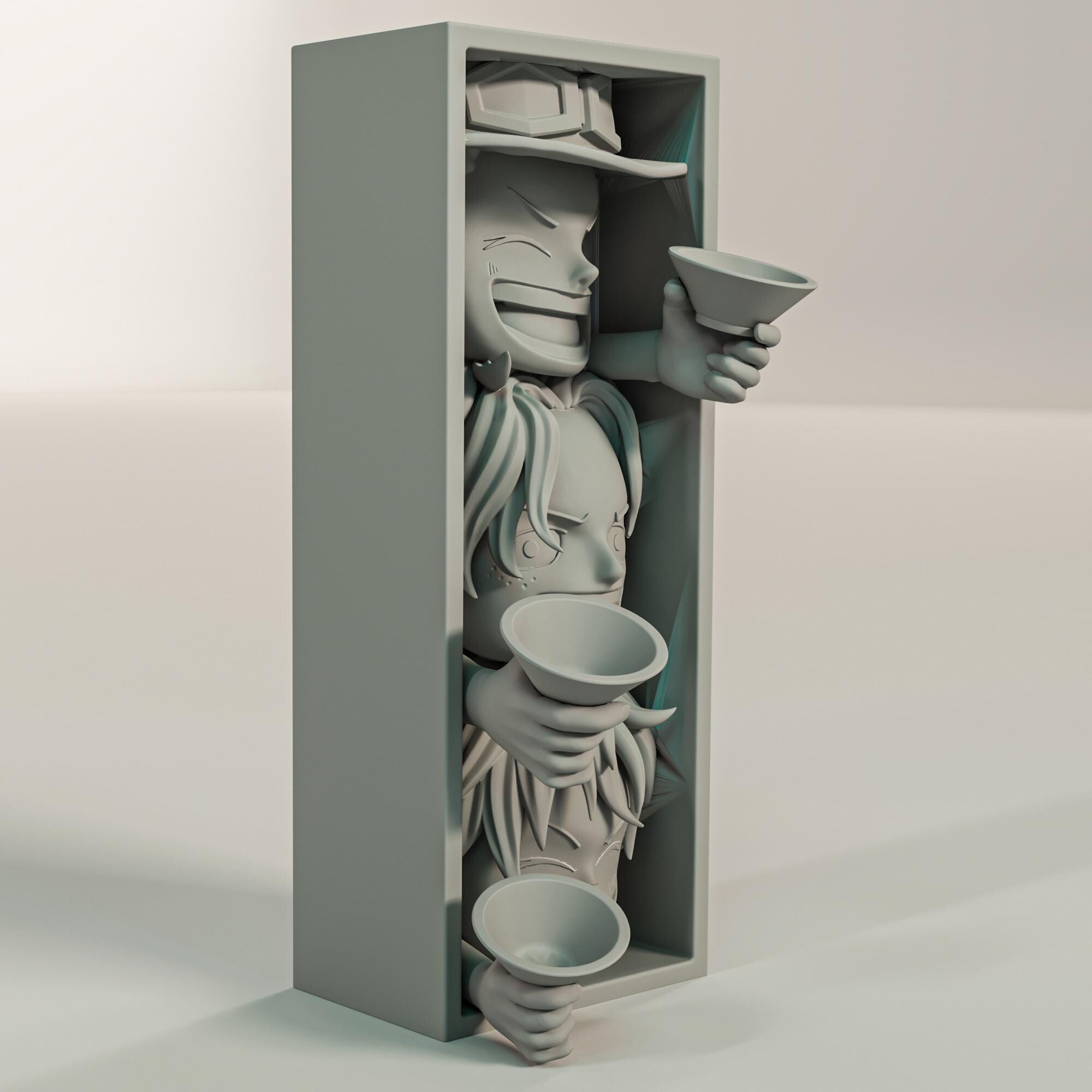 Onepiece Manga Nook e Wall Mount