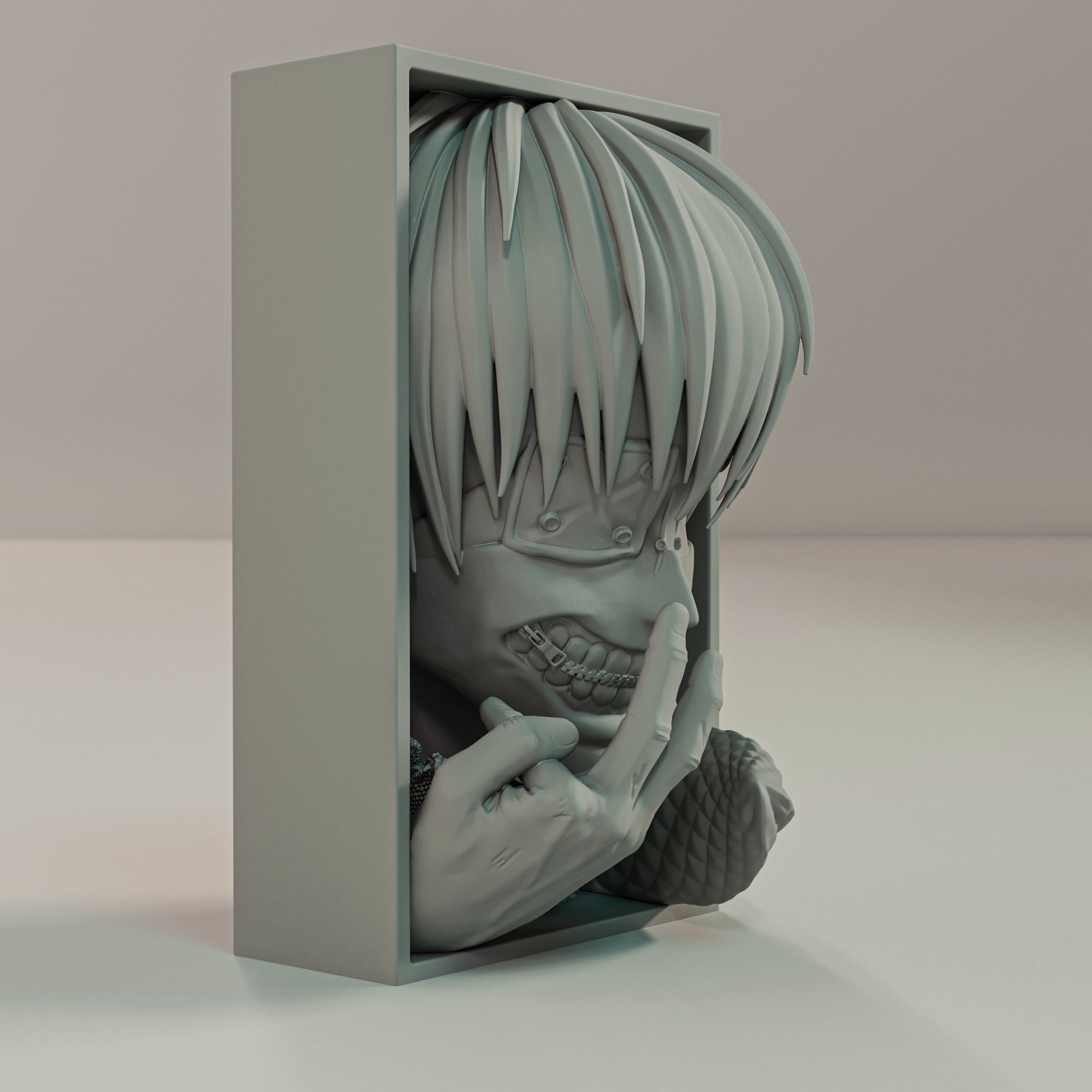 Ken Kaneki Manga Book Nook and Wall Mount