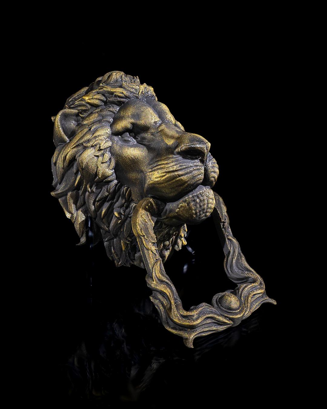 Might of the Lion Door Knocker