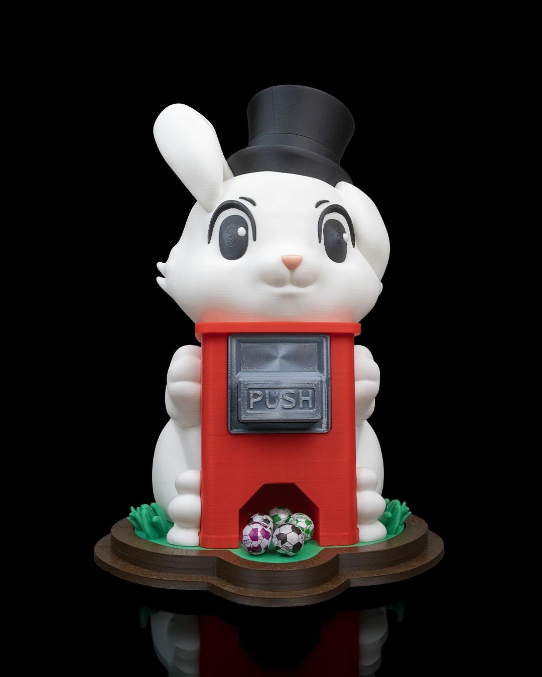 Hats Off to Candy! candy dispenser