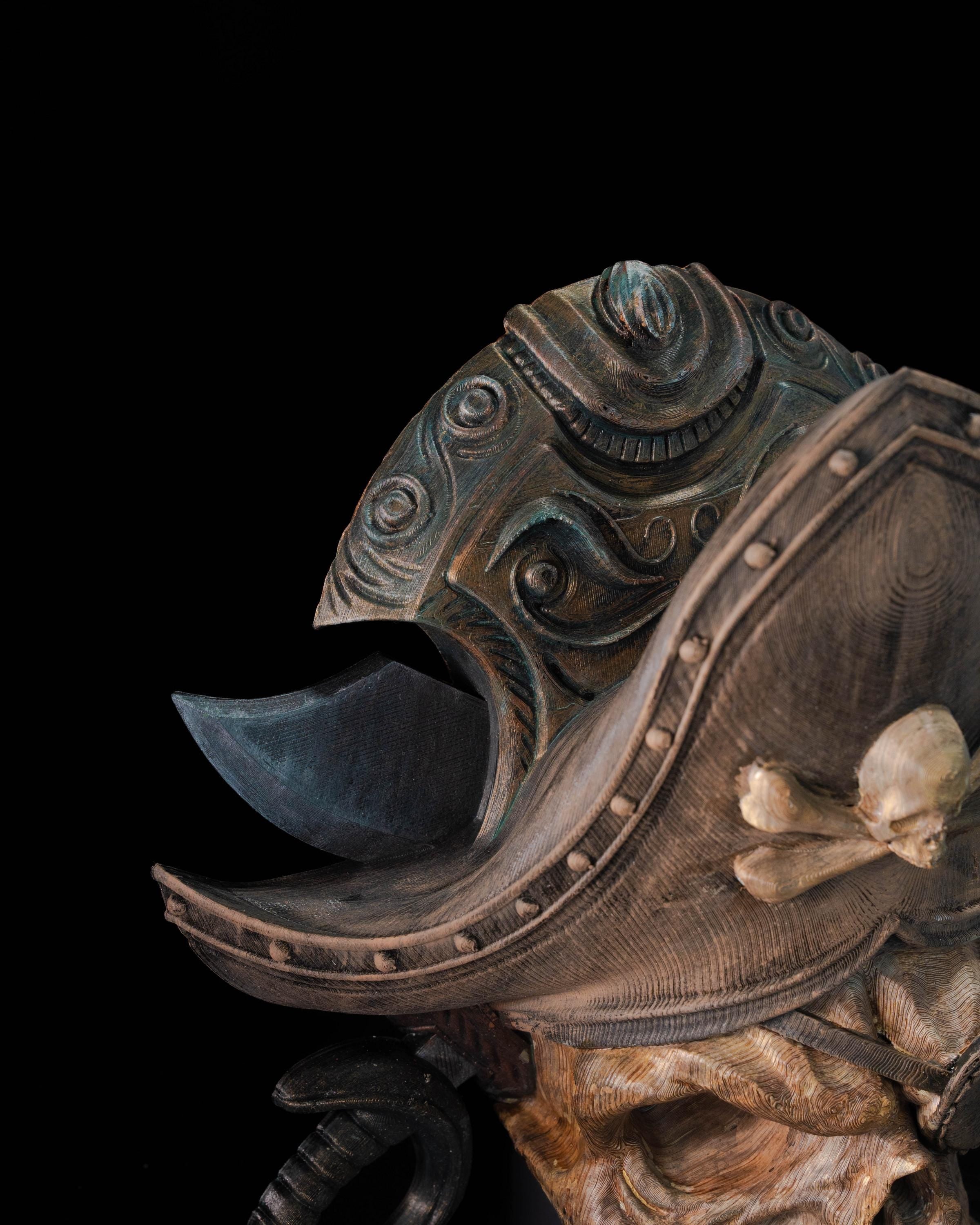 Pirate Skull Sigil Door Knocker