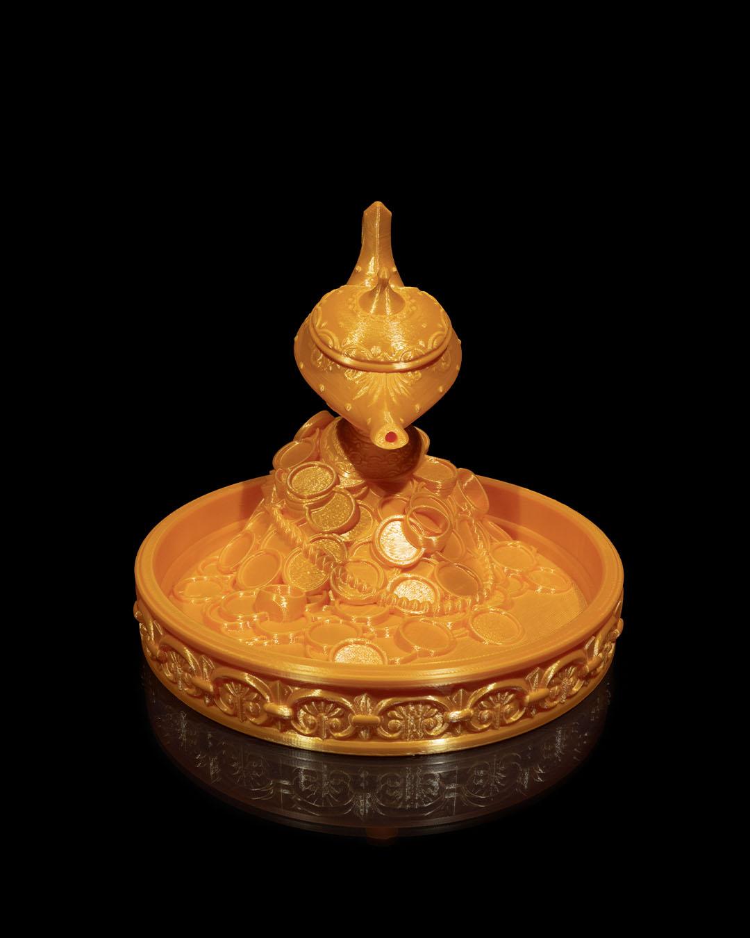 Lamp of Wealth Backflow Burner