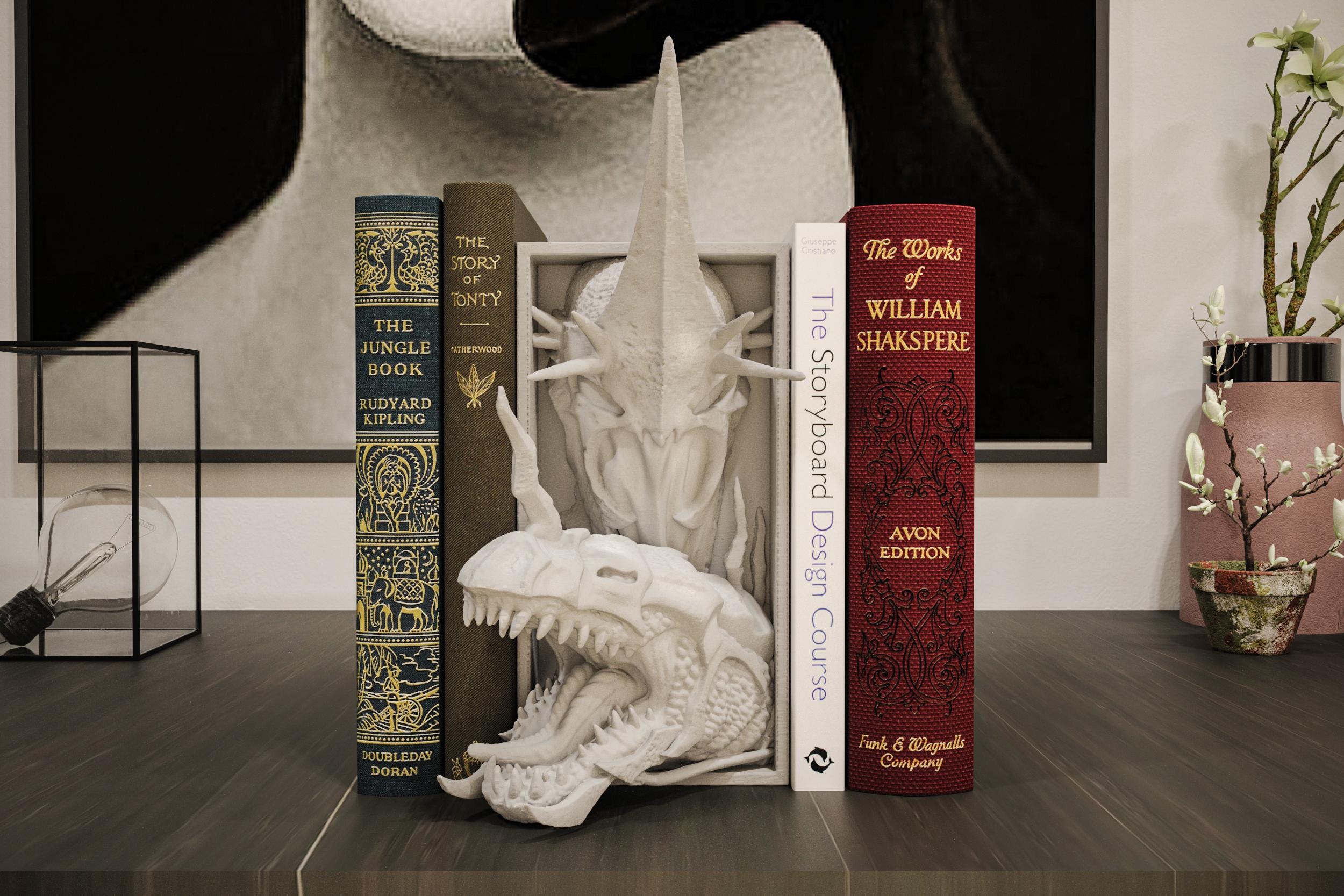 Witch King of Angmar Book Nook and Wall Mount