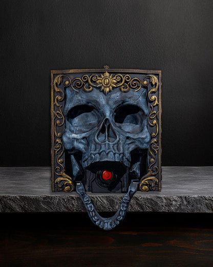Skull Adornment Wine Bag Dispenser