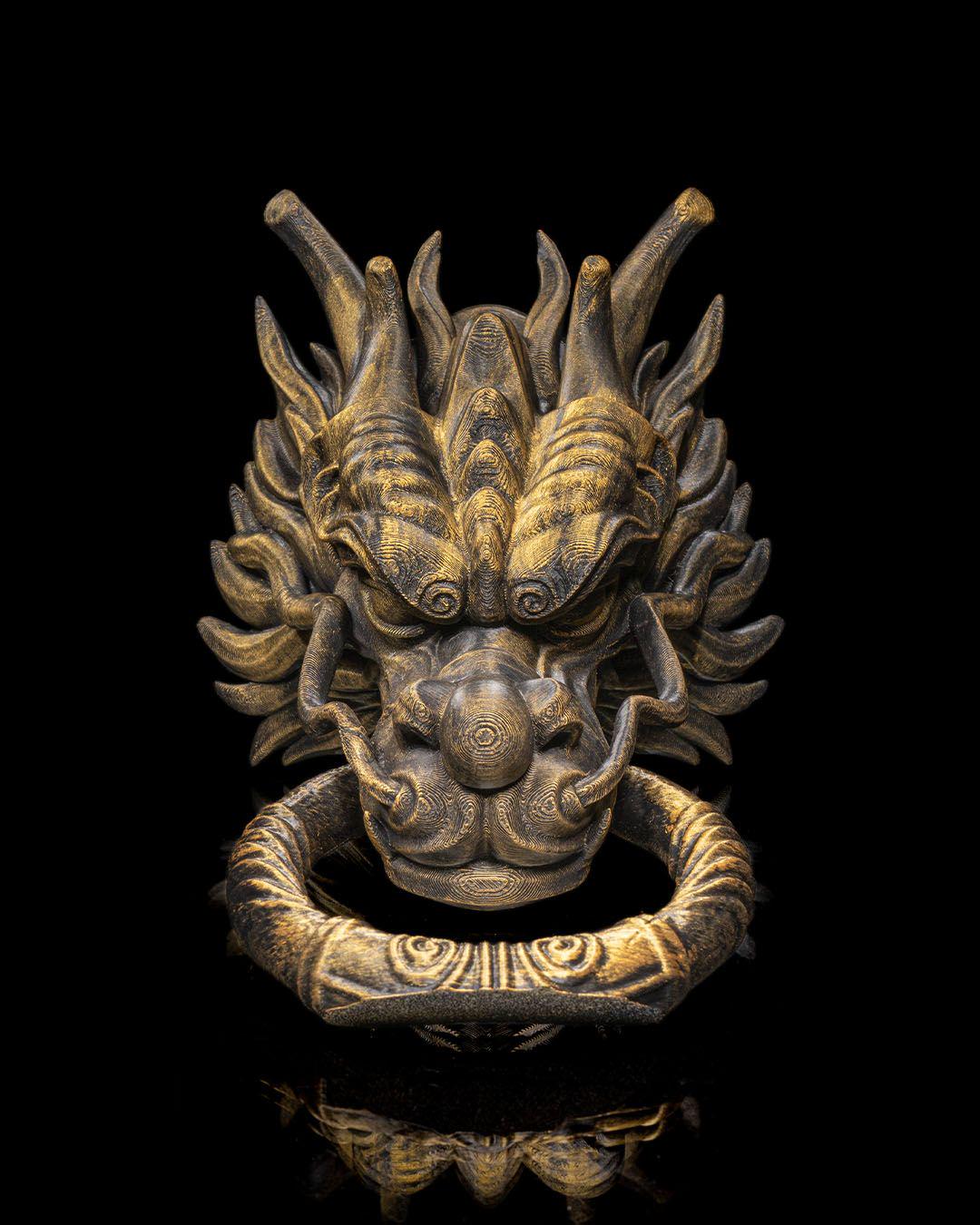 Chinese Dragon Door Knocker