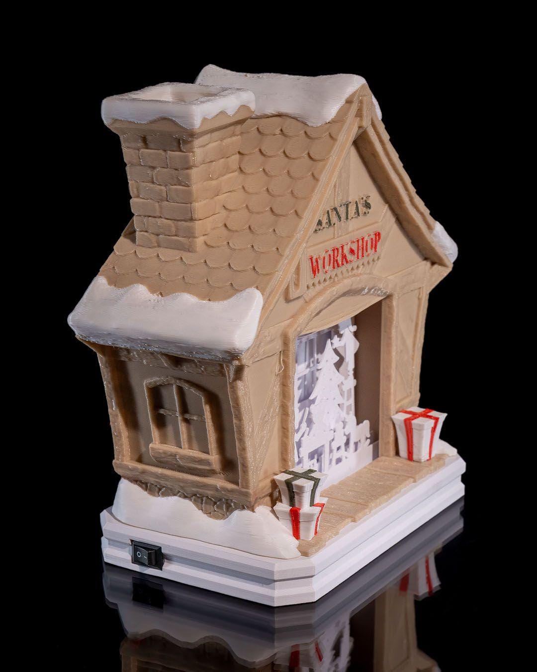 Santa's Workshop Decor Light