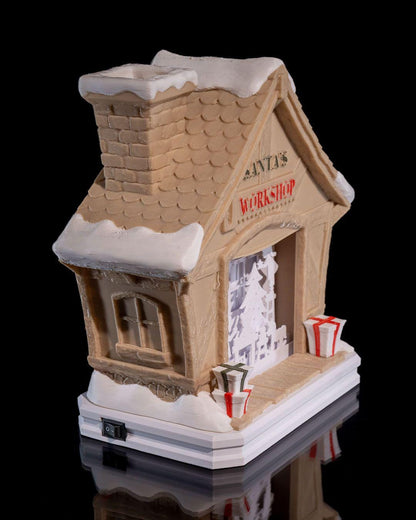 Santa's Workshop Decor Light