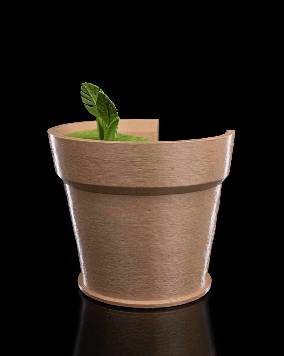 Monstera Vase Wall Light