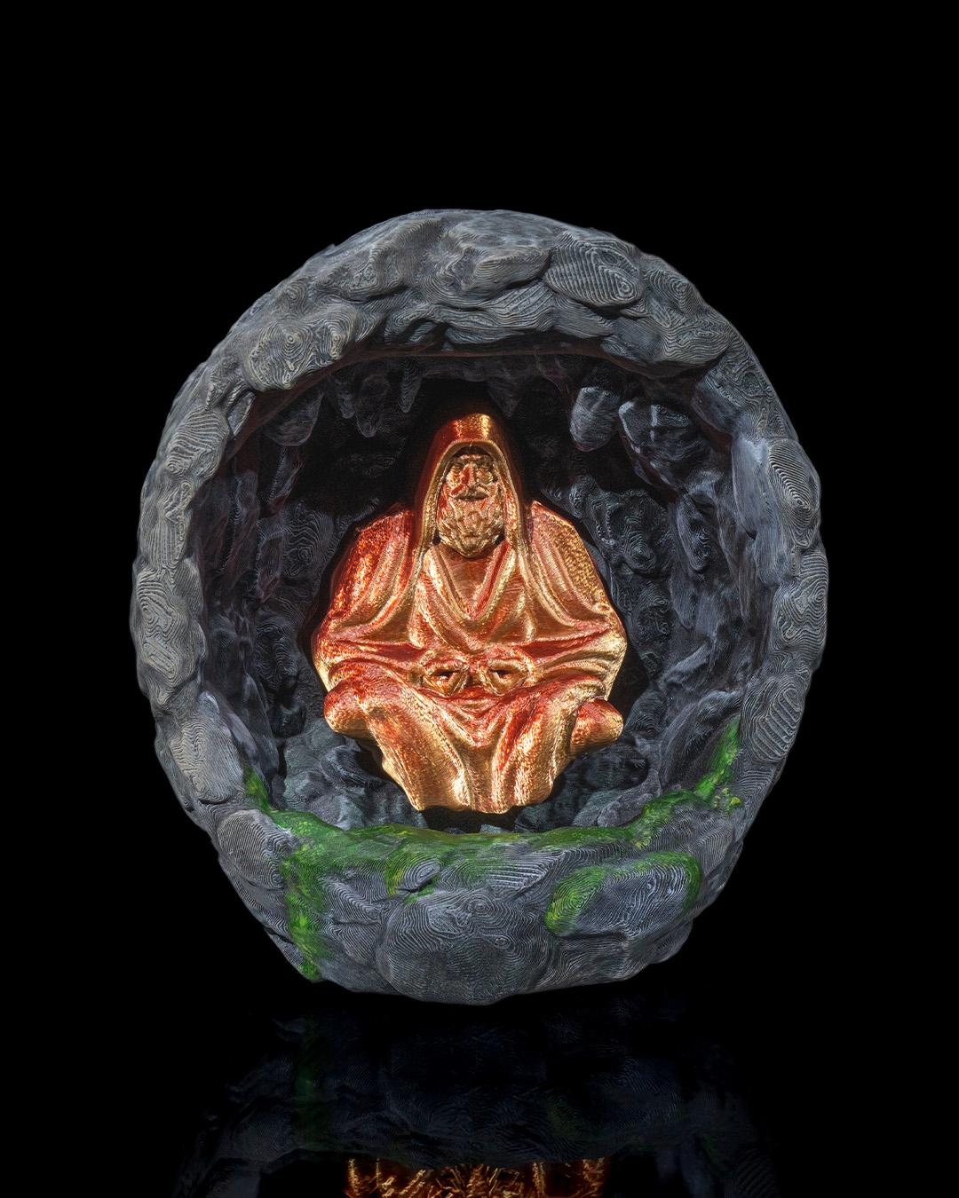 Levitation Backflow Burner